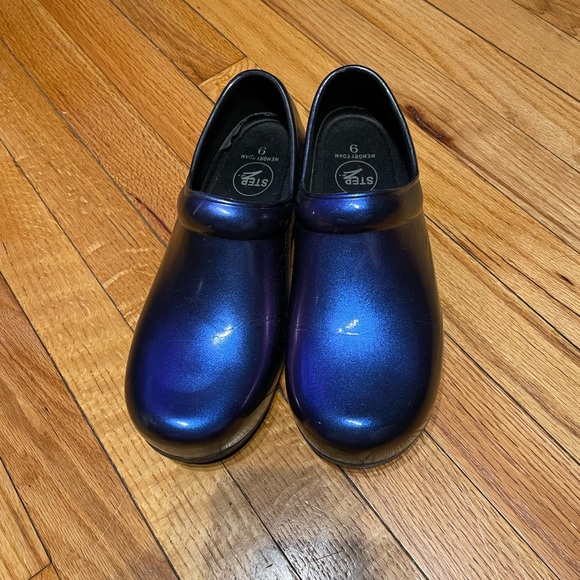 NWOT Step Z Memory foam Slip resistant Work nurse restaurant clogs Professional - Picture 2 of 10